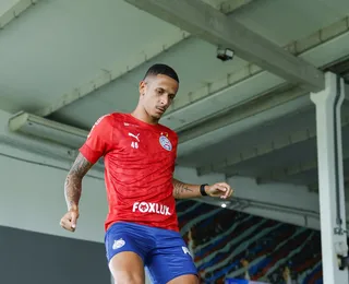 Após susto, Juba viaja e pode ser surpresa do Bahia contra a Chape