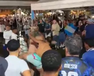 Argentinos causam caos no Brasil com brigas e tulmutos após derrota na Copa