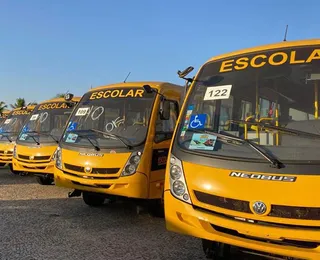 Bahia recebe 29 ônibus escolares para facilitar tráfego em zona rural