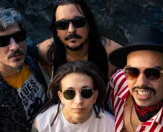 Banda baiana lança disco e faz show que homenageia o rock de Salvador