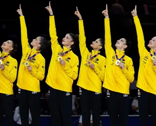 Brasil faz história e conquista dois ouros inéditos no Mundial de Ginástica Rítmica