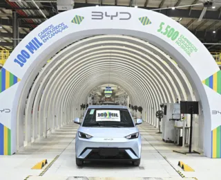 BYD atinge marca de 100 mil veículos e 5,5 mil empregos em Camaçari