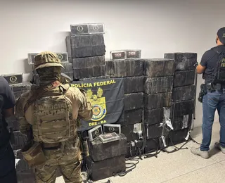 Carga milionária de cocaína que iria para Europa é interceptada no Porto de Salvador