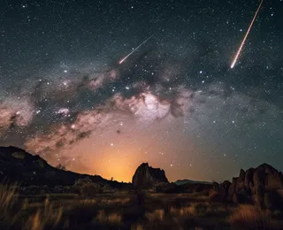 Chuvas de meteoros poderão ser vistas em todo o Brasil a olho nu
