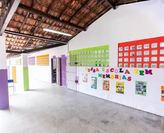 Escola de Camaçari é revitalizada e ganha estrutura modernizada