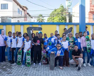 Escolas de Lauro de Freitas levam skate às aulas de Educação Física