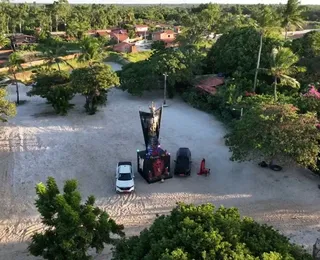 Estátua de 11 metros em homenagem ao Diabo é construída no Brasil