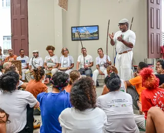 Evento gratuito reúne mestres da capoeira e ministra no MAM