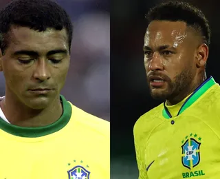 Ex-jogador Romário afirma que Neymar não merece ser titular da Seleção