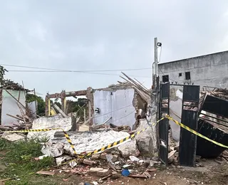Explosão seguida de desabamento deixa três pessoas feridas na Bahia