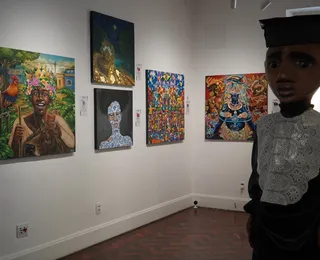 Exposição gratuita homenageia artistas que marcaram o Pelourinho