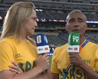 Fernanda Gentil decide falar sobre polêmica com Romário ao vivo na CazéTV