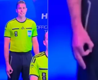 Fifa descarta gesto supremacista e arquiva investigação contra árbitro