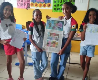 Formação do A TARDE Educação inspira leitura em escola de Antônio Cardoso