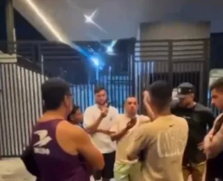 Jogadores do Atlético de Alagoinhas cobram presidente em condomínio
