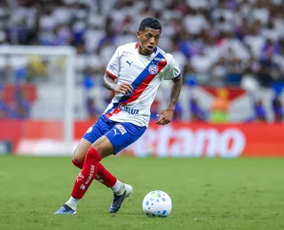 Joia do Bahia celebra estreia e exalta apoio de Éverton Ribeiro