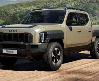 Kia Tasman no Brasil: picape diesel chega em 2026 com 210 cavalos
