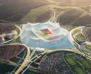 Maior estádio do mundo de R$ 2,5 bilhões pode sediar final da Copa