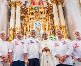 No Bonfim, Jerônimo projeta campanha pelo desenvolvimento da Bahia