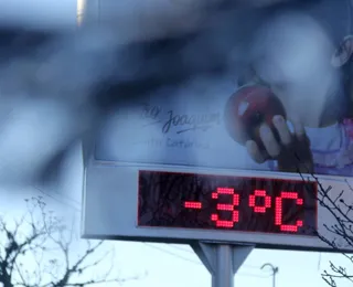Nova frente fria de julho deve causar temperaturas negativas