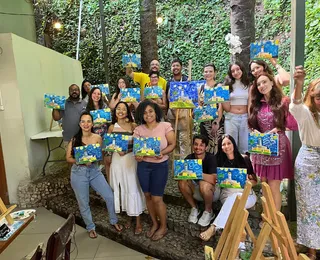 Oficinas de pintura ganham espaço em Salvador