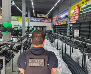 Operação da Receita apreende mais de R$ 1 milhão em produtos falsificados em Salvador