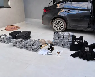 Polícia apreende R$ 2,1 milhões em crack e cocaína no interior da Bahia