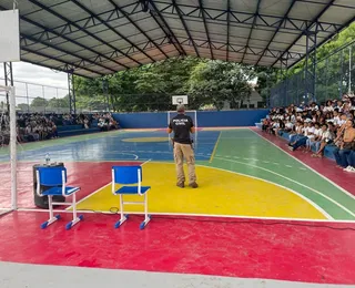 Polícia Civil faz palestra de conscientização sobre violência escolar