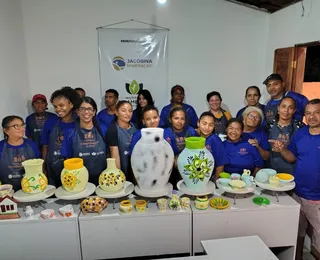 Projeto de cerâmica de artesãos baianos é exposto na Exposibram 2026