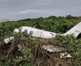 Queda de aeronave deixa dois ocupantes feridos em estado grave