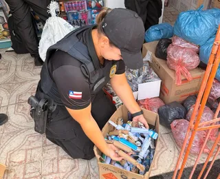São João: Mais de 70 mil fogos de artifício são apreendidos na Bahia