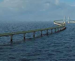 SPU libera instalação de canteiro de obras da ponte Salvador-Itaparica