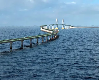 TCE-BA recebe detalhes da Ponte Salvador-Itaparica antes das obras