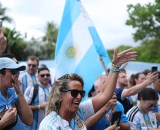 Torcida da Argentina inflama rivalidade com brasileiros em Miami