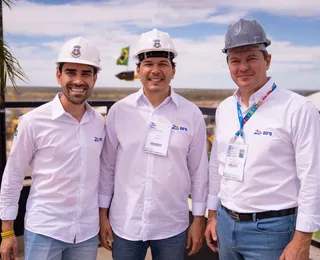 Túlio Viana participa de visita técnica na Bahia Farm Show ao lado de Moisés Schimdt