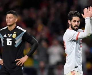 Último Espanha x Argentina terminou em goleada histórica por 6 a 1