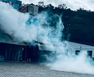 Vazamento de amônia gera alerta e mobiliza bombeiros no interior da Bahia