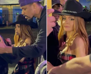 VÍDEO: Maiara, da dupla com Maraísa é barrada por segurança no próprio show