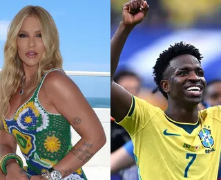 Virginia Fonseca faz pedido a Vini Jr antes do jogo do Brasil