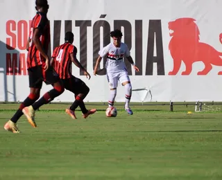 Vitória cede virada e perde em casa para o São Paulo no Sub-17
