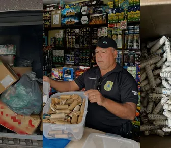 Ação da Polícia Civil recolhe 32 mil fogos de artifício em cidades baianas