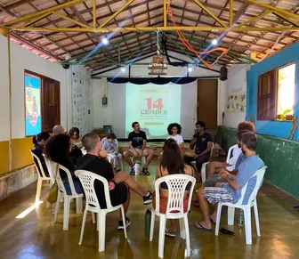 Ação no Festival de Cinema de Lençóis