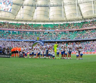 Bahia detona gramado da Fonte Nova após críticas: “Sem condições”