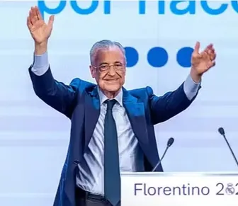 Florentino Pérez é reeleito presidente do Real Madrid