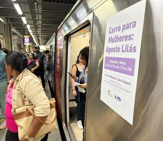 Mulheres terão orientação jurídica e acolhimento psicológico no metrô