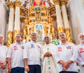 No Bonfim, Jerônimo projeta campanha pelo desenvolvimento da Bahia