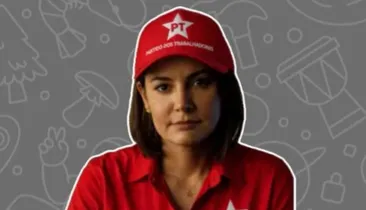 Bolsonaristas espalham figurinhas de Michelle com roupa petista