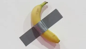 Famosa obra de arte com banana de R$ 34 milhões é roubada de museu