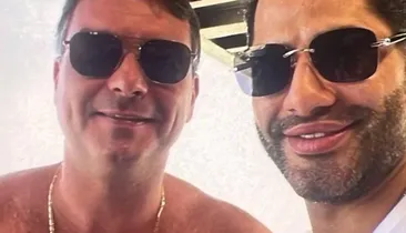 Foto de Flávio Bolsonaro com 'capanga' de Vorcaro gera nova polêmica