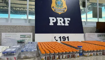 Ônibus é interceptado com drogas e centenas de medicamentos na Bahia